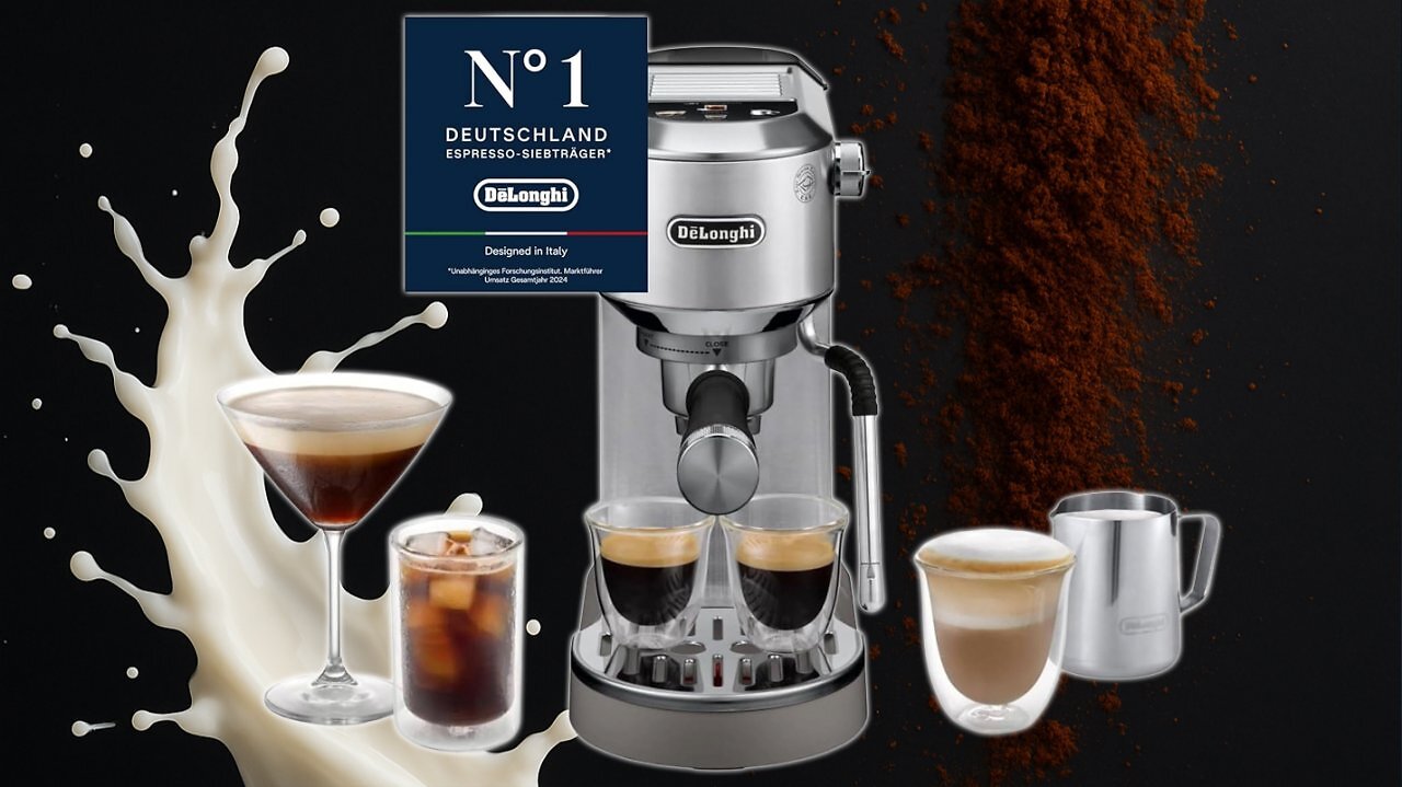 [15/11/2025] Barista-Feeling zum Spitzenpreis: Amazon senkt DeLonghi-Siebträger auf 199 € und bringt Espresso auf Café-Niveau