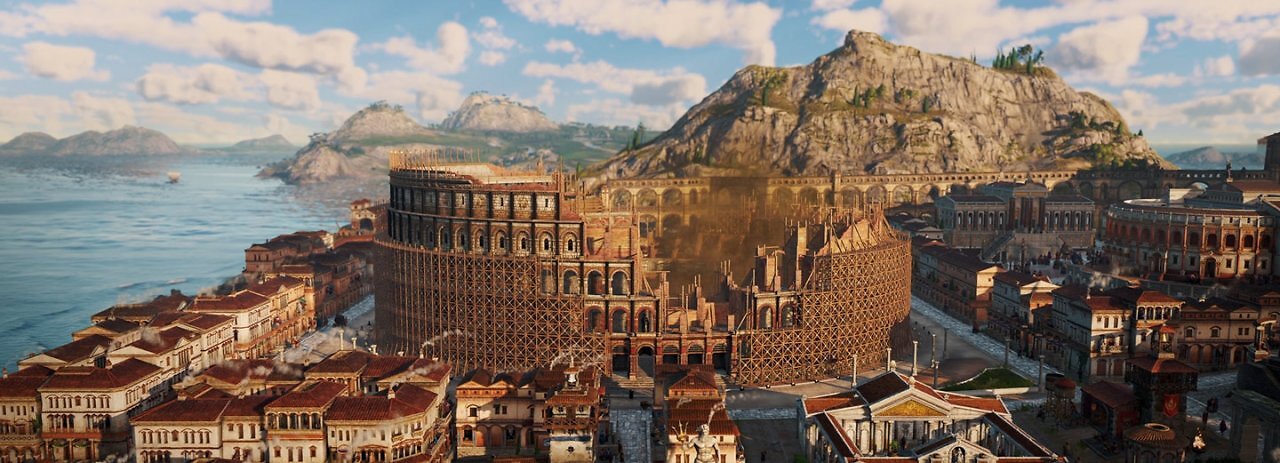 [07/11/2025] Das Amphitheater in Anno 117: Pax Romana bringt Gladiatorenspiele, Prestige-Boni und neue Herausforderungen für Städtebauer.