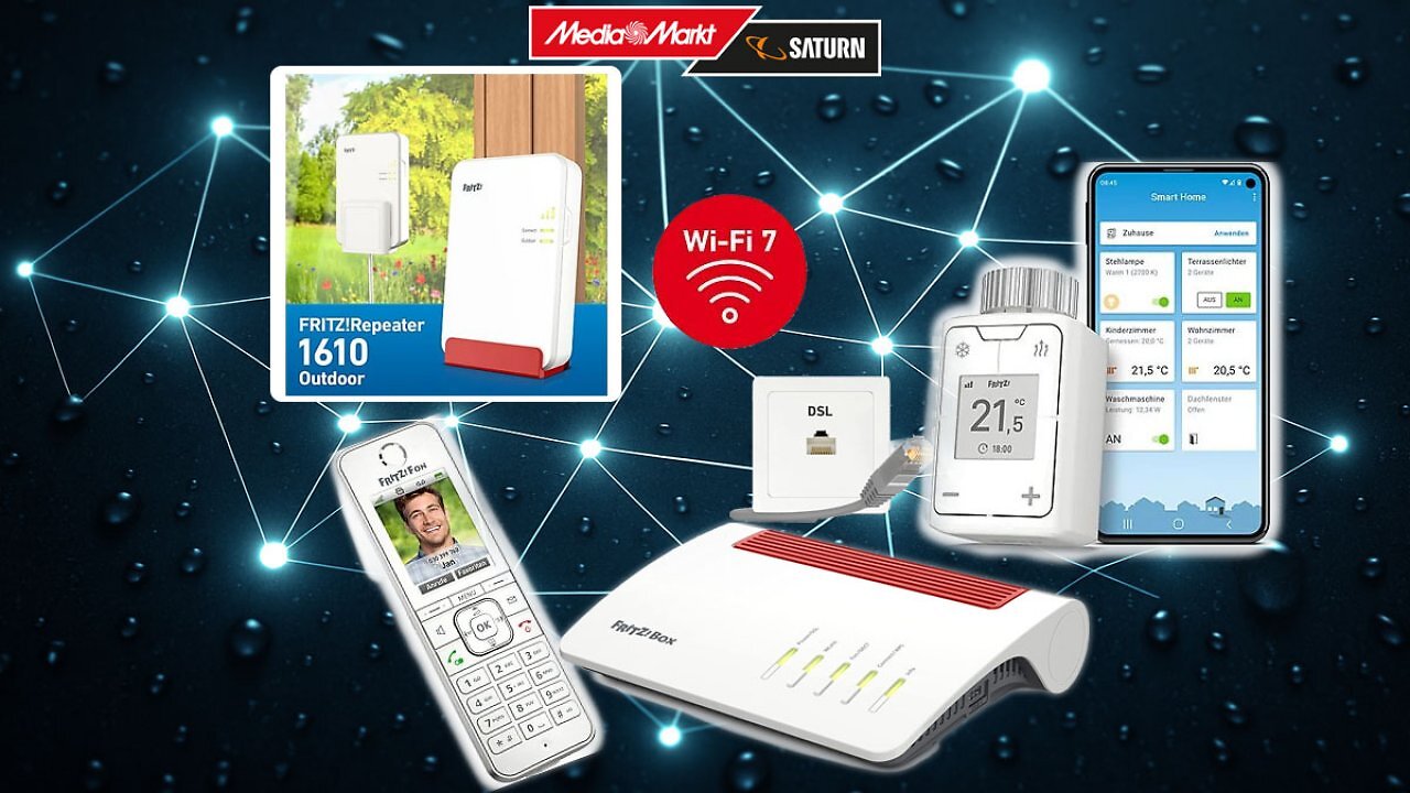 [26/11/2025] Mit Fritzbox, FritzRepeater und mehr: Fritz Black Deals bei MediaMarkt