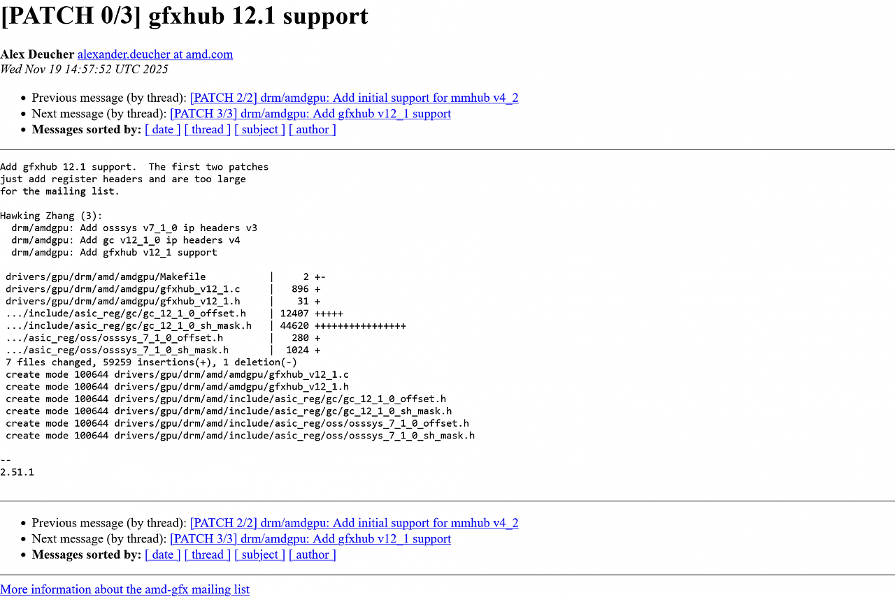 [21/11/2025] GFX12.1