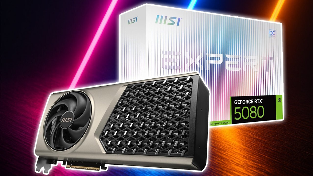 [09/11/2025] Geforce RTX 5080: MSI-Grafikkarte mit ungewöhnlichem Kühler stark im Preis gefallen