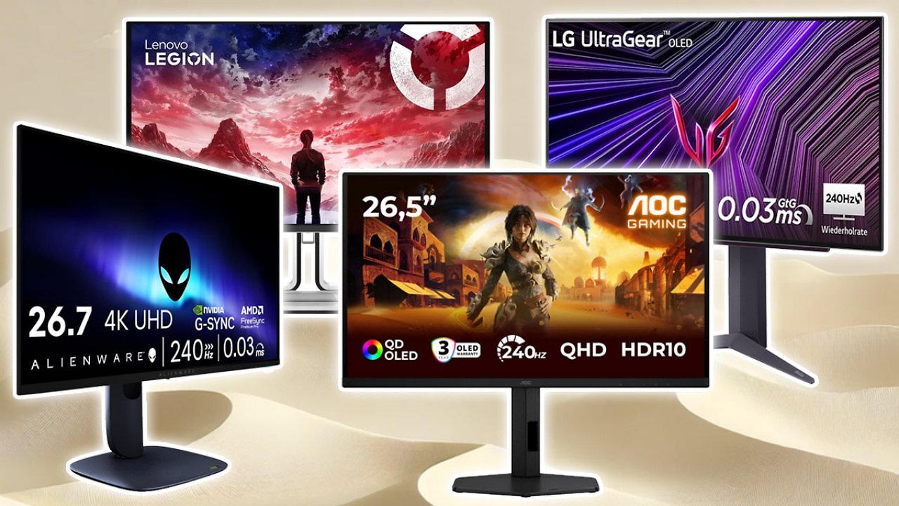 [30/11/2025] Gaming-OLEDs sind endlich kein Luxus mehr: WHQD unter 400 €, 4K UHD unter 600 €