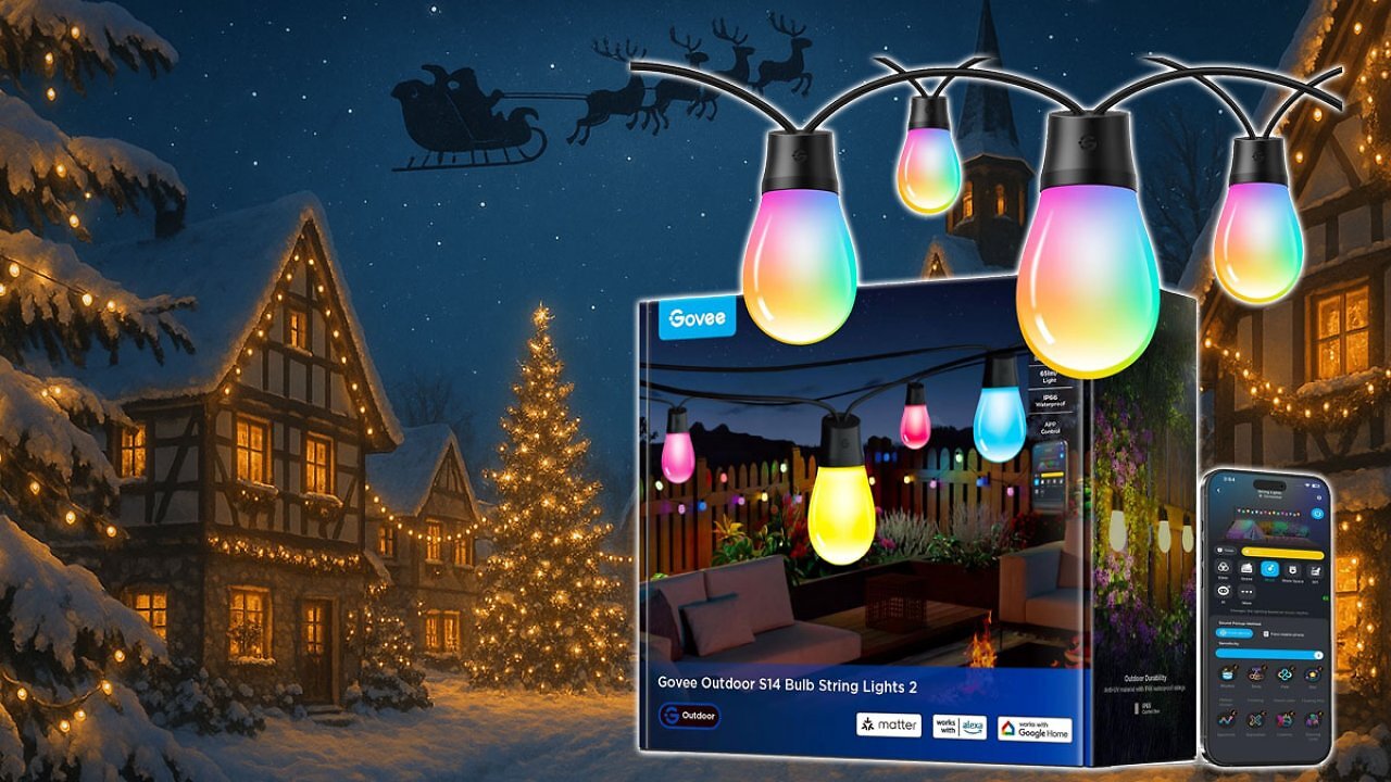 [11/11/2025] Jetzt zuschlagen: Govee Outdoor-Lichterkette mit Alexa & Matter leuchtete nie günstiger bei Amazon (1)