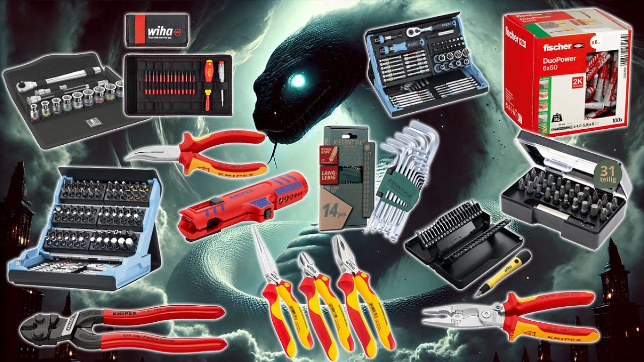 [20/11/2025] Knipex, Wera, Wiha, Fischer & Hazet am Black Friday: Amazon fegt Zangen, Bits, Dübel, Schraubendreher uvm. raus [Update] (1)