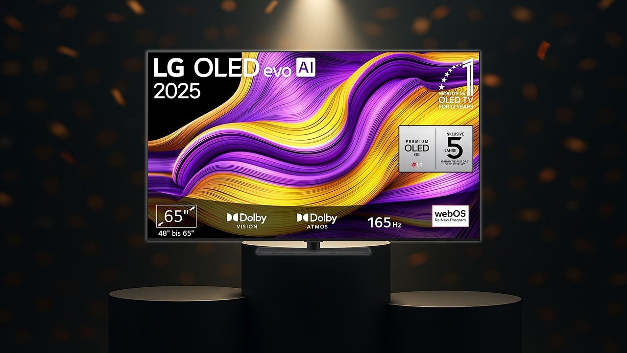 [13/11/2025] Zum Bestpreis vor dem Black Friday: LG OLED65G59LS TV&nbsp;
