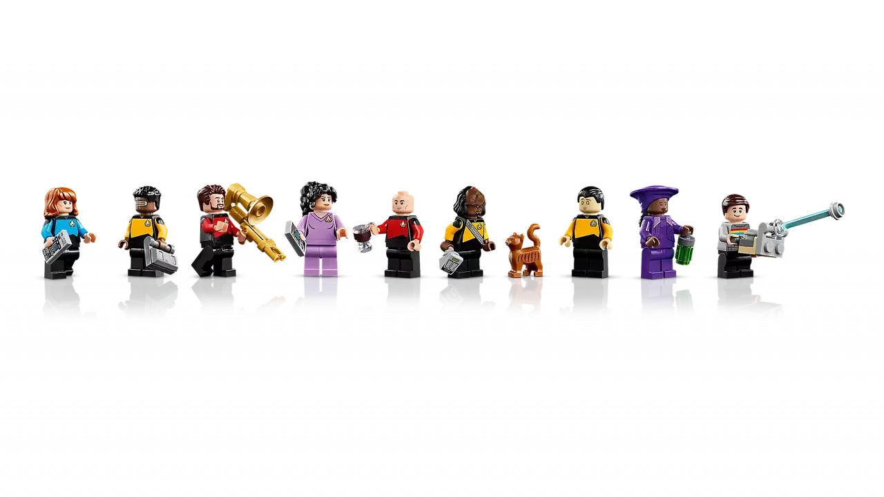 [06/11/2025] 9 Mini-Figuren, Datas Katze und überraschend viele Details: Enterprise-D von Lego vorgestellt (5)