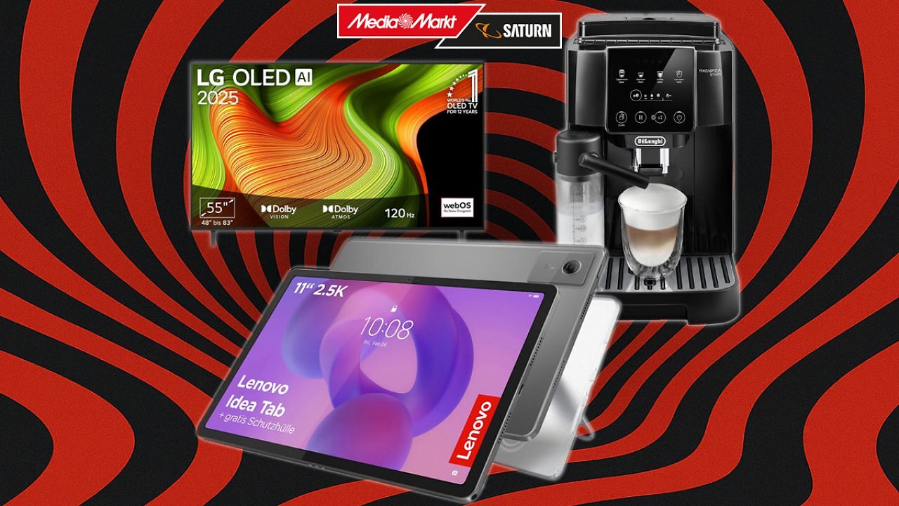 [13/11/2025] Bei MediaMarkt/Saturn ist der Black Friday gestartet: Lenovo Idea Tab und mehr bei der Black Week zu Bestpreisen