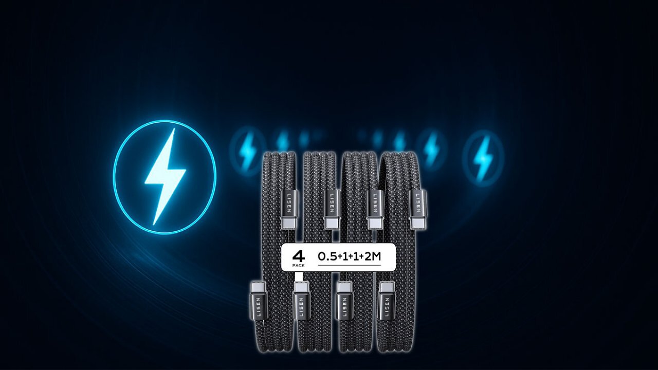 [12/11/2025] Zum Tiefstpreis: Lisen 2E152 USB-C-Ladekabel