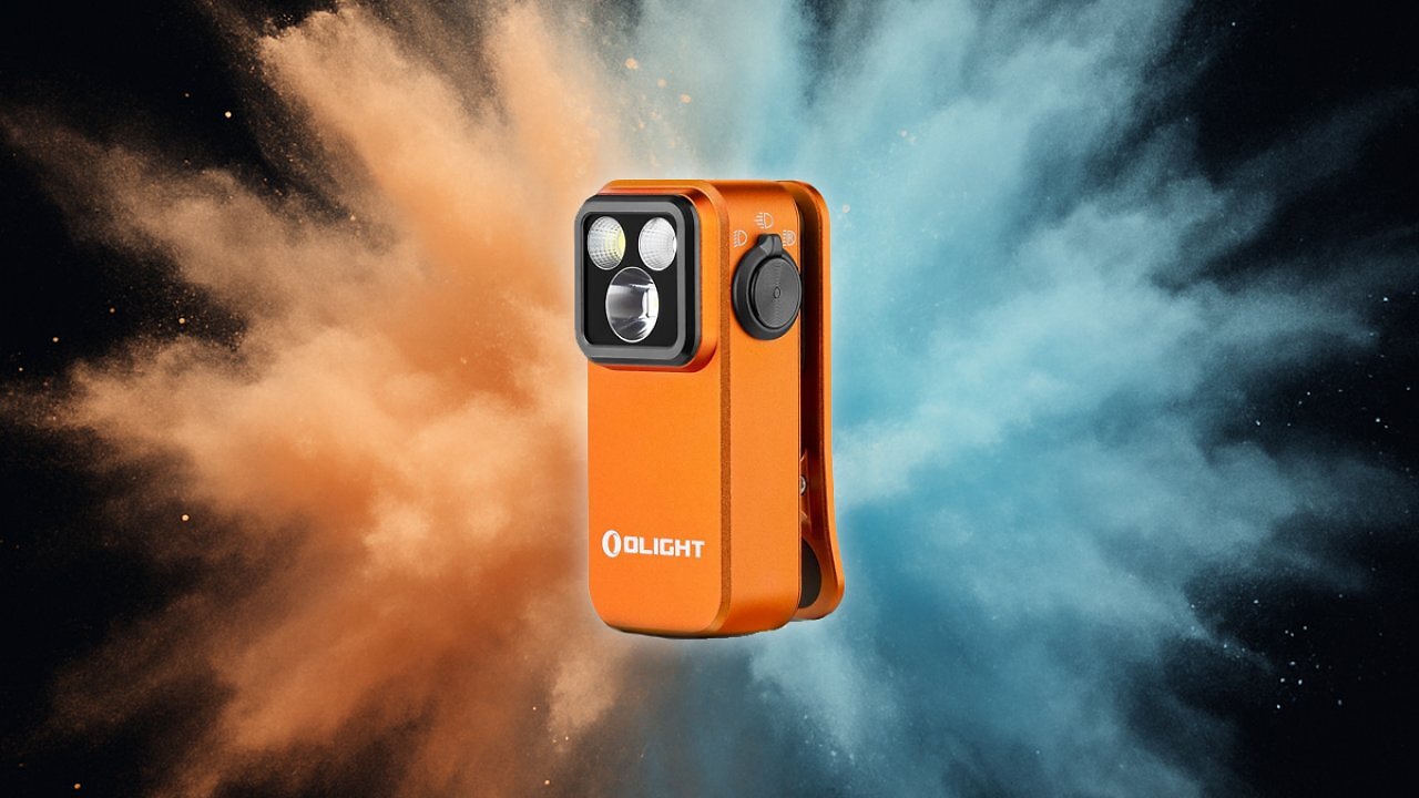 [24/11/2025] OLIGHT Oclip Pro Mini LED Taschenlampe mit Flutlicht, fokussiertes Licht und Rotelicht,500 LM helle USB-C wiederaufladbare Flashlight,IPX6 Clip Lampe kleine Blinklicht für Läufer Camping (Orange) Amazon Angebot Black Friday