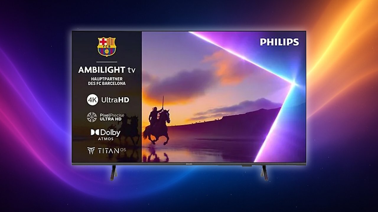 [05/11/2025] PHILIPS 55PUS8550/12 LED Ambilight TV (Flat, 55 Zoll / 139 cm, UHD 4K, SMART TV, Ambilight) Amazon Angebot