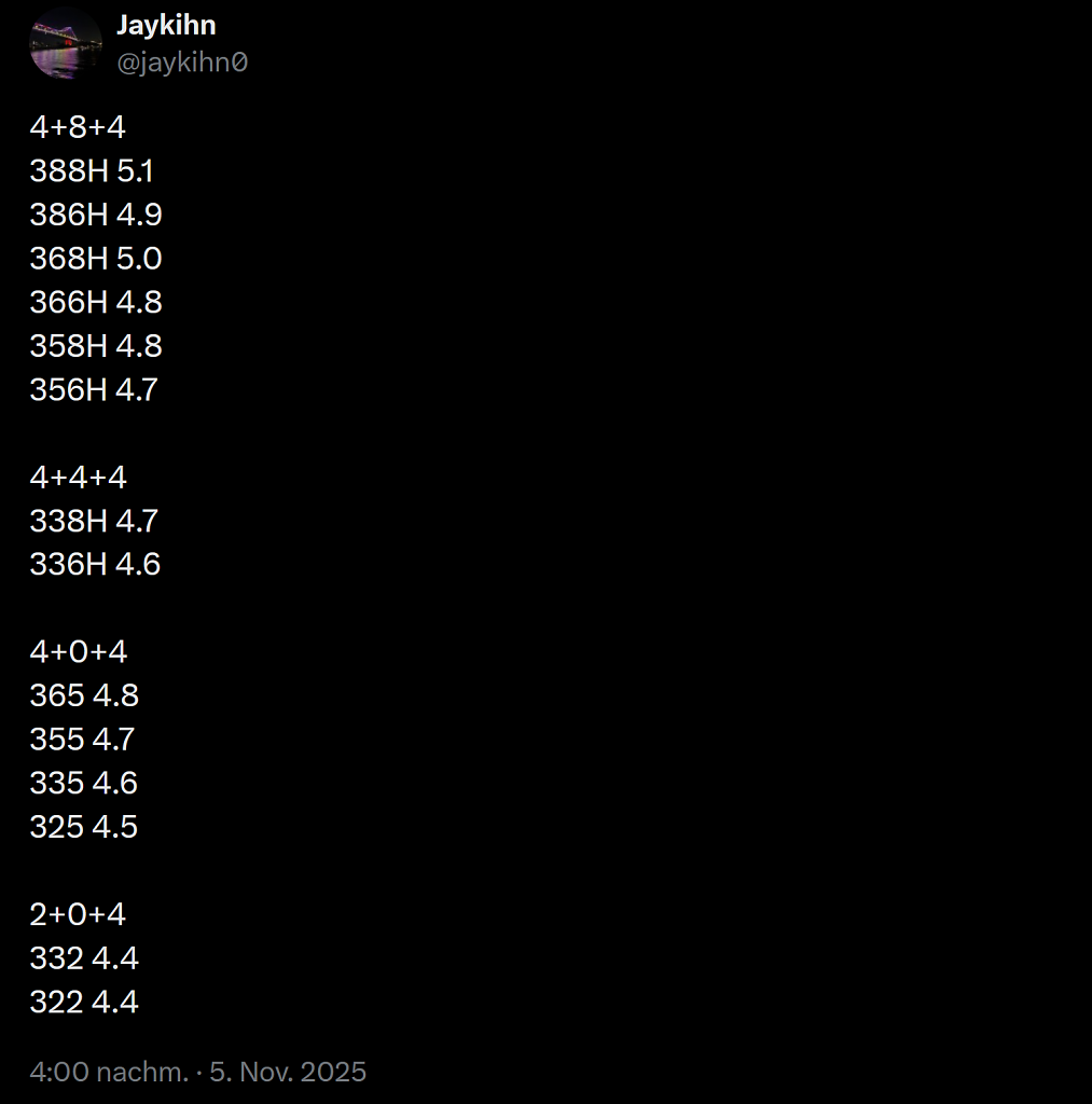 [06/11/2025] Der bekannte Leaker @jaykihn0 kennt angeblich das gesamte Line-up von Intels Panther Lake.