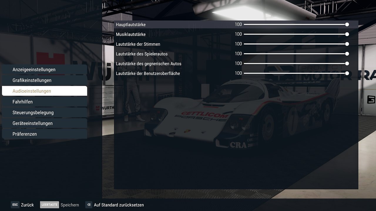 [25/11/2025] Project Motor Racing - Menü - 05 - Grafik III