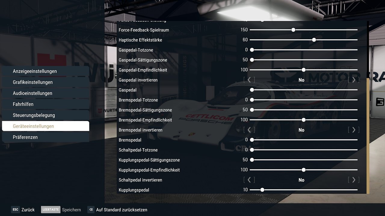 Project Motor Racing - Men&uuml; - 08 - Ger&auml;te II