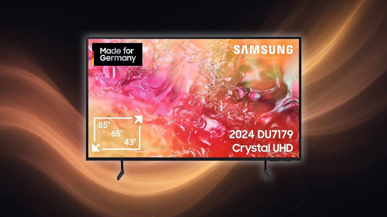 [13/11/2025] Samsung Crystal UHD 4K DU7179 Fernseher 75 Zoll, TV mit PurColor, 4K Upscaling, Crystal Prozessor, Smart TV, GU75DU7179UXZG, Deutsches Modell [2024] [Energieklasse G] Amazon Angebot