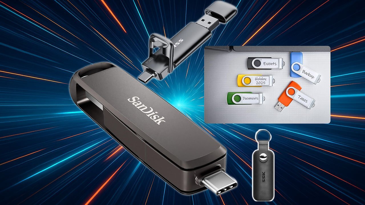 [21/11/2025] USB-Sticks zu Bestpreisen: Sandisk Dual Drive 256GB, schneller SSK SD311 Pro & mehr im Black-Friday-Angebot