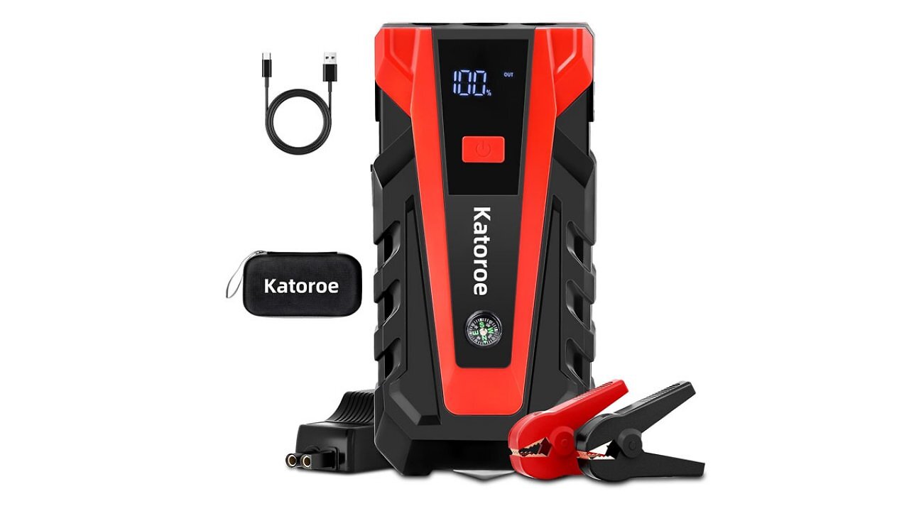 Kurz rabattiert kaufen: Powerbank für 28€ gibt Auto Starthilfe und lädt Handy, Tablet & Co.