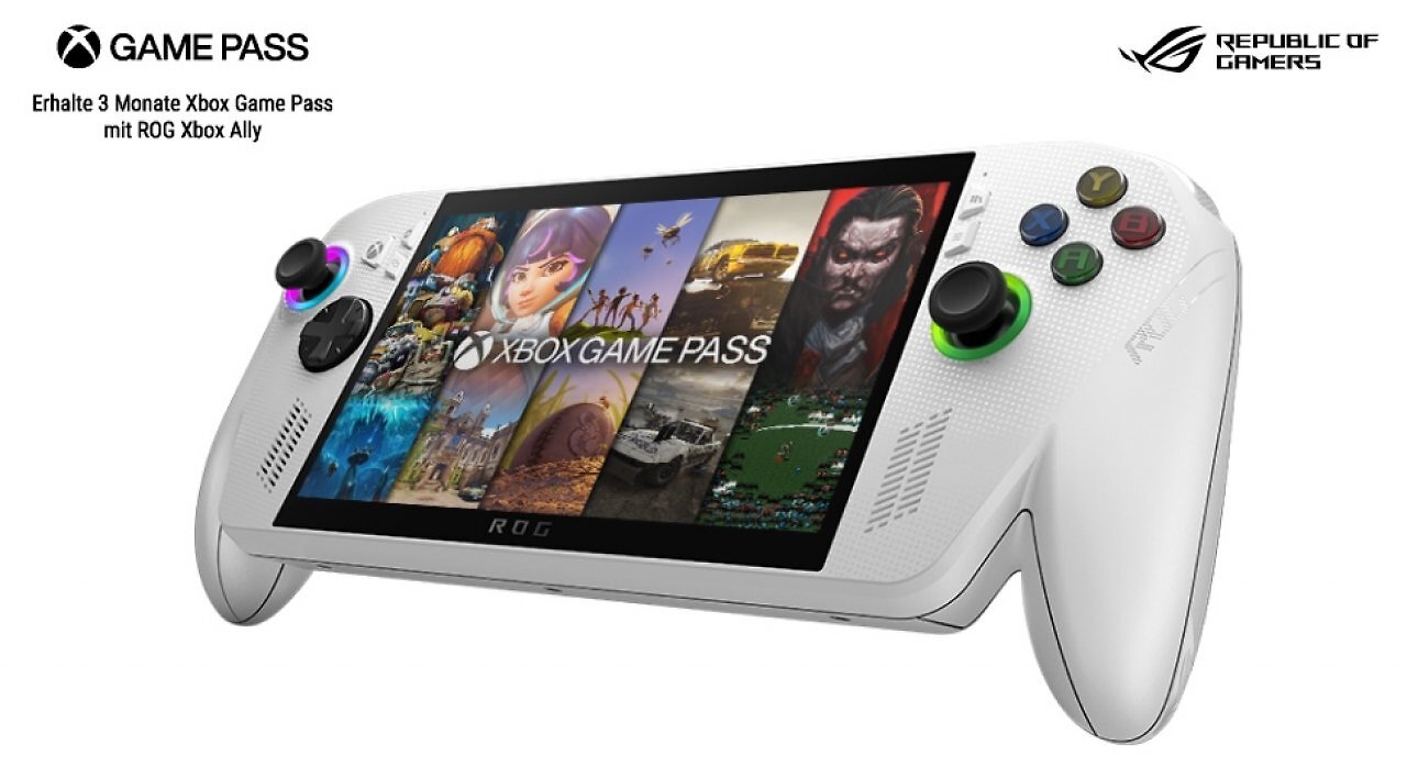 Das gibt es am 1. Dezember zu gewinnen: Die ROG XBOX ALLY Konsole von ASUS!
