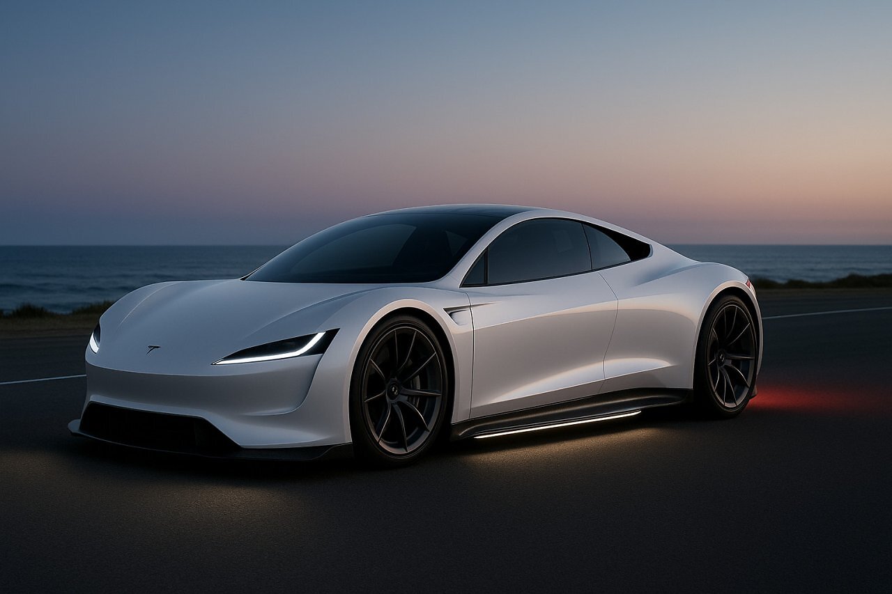 [03/11/2025] Tesla enthüllt ein Ground-Effect-Patent und verspricht eine große Roadster-2-Demo bis Ende 2025 – Fans erwarten die „epischste Vorstellung aller Zeiten“.