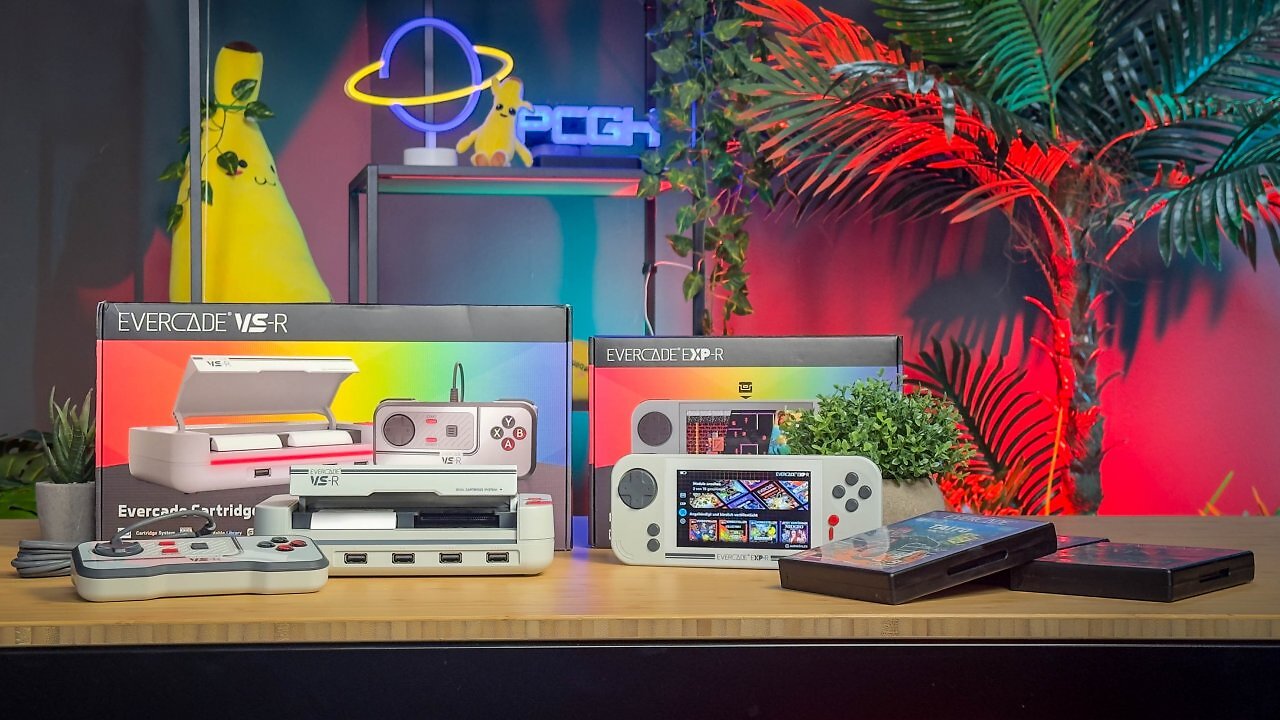 [28/11/2025] Evercade EXP-R und Evercade VS-R sind mehr als eine Alternative zu den zahlreich angebotenen Retro-Konsolen.