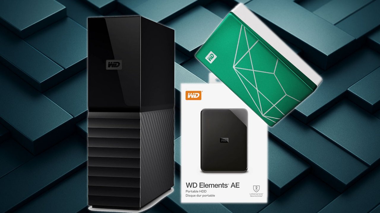 [24/11/2025] Bestpreis-Deals am Black Friday: WD MyBook und Elements Backup Festplatten&nbsp;