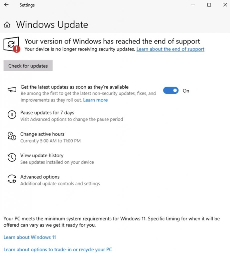 [04/11/2025] Windows 10