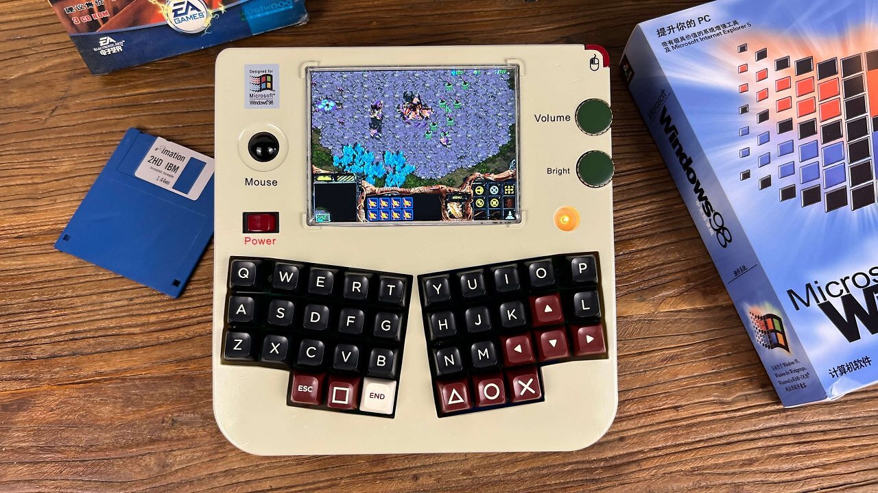 Retro-Handheld-PC des Modders Changliang Li