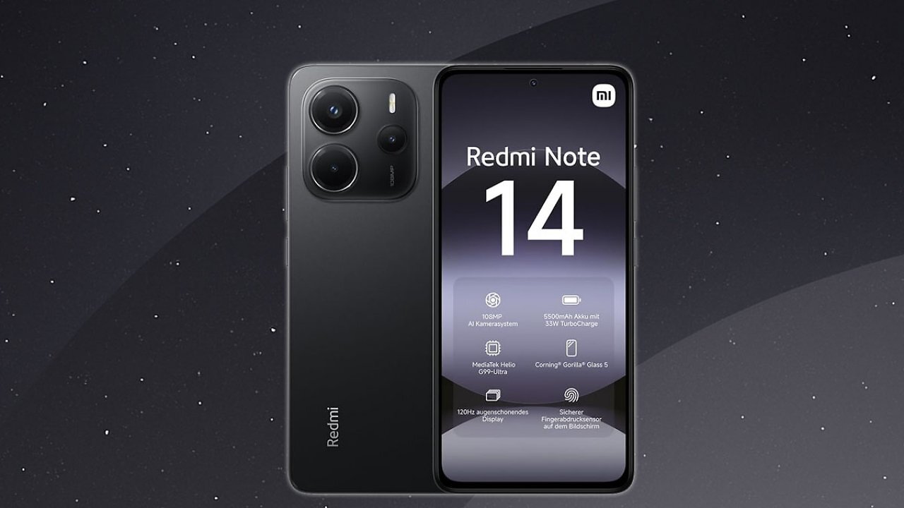 [19/11/2025] Früher Black Friday Deal: Xiaomi Redmi Note 14