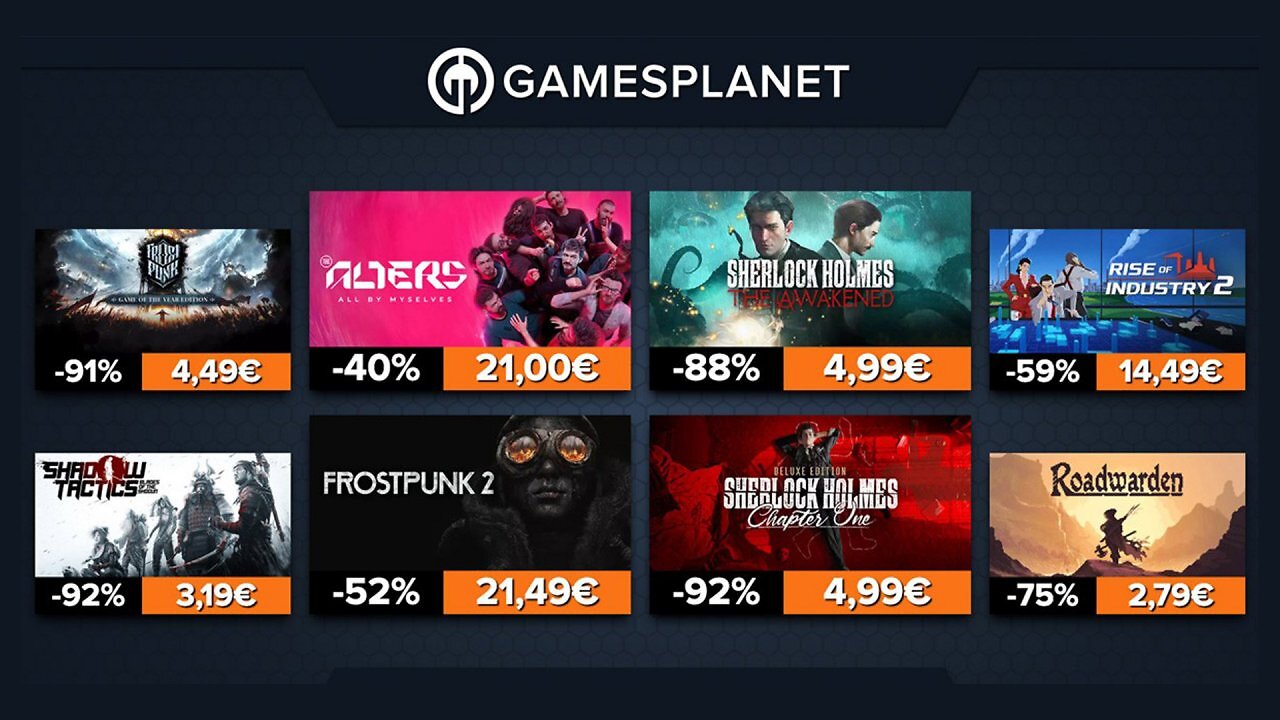 [07/11/2025] Offizielle Steam-Keys mit bis zu 91 % Rabatt: Gamesplanet feuert die besten Herbst-Deals raus