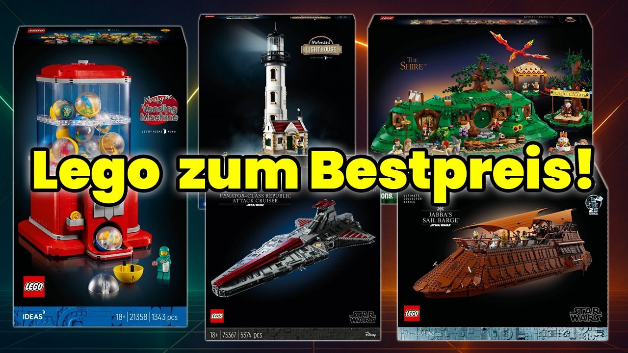 [25/11/2025] Sammler horchen auf: Bei einem Händler fallen die Preise für seltene Lego-Sets überraschend stark