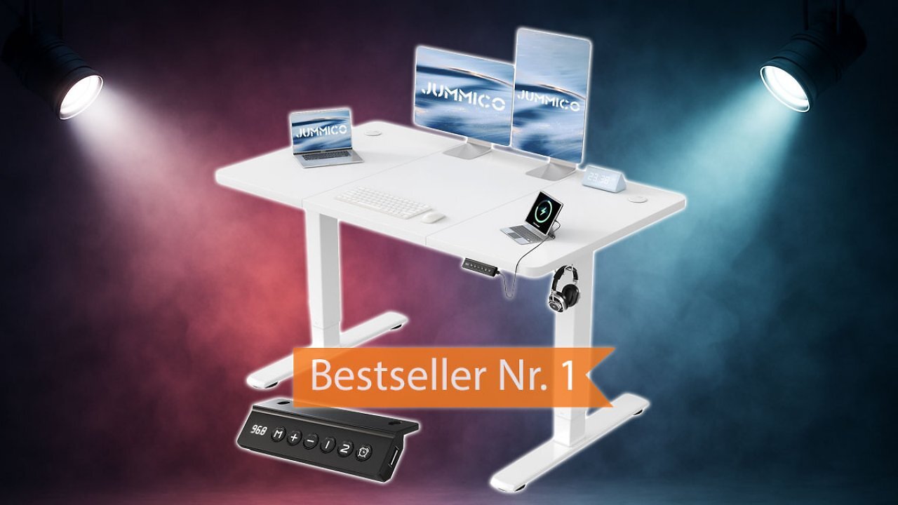 [06/11/2025] Amazon hat Rücken, 1.000 andere wohl auch: Für 65 € fliegt meistgekaufter höhenverstellbarer Schreibtisch aus der Hütte