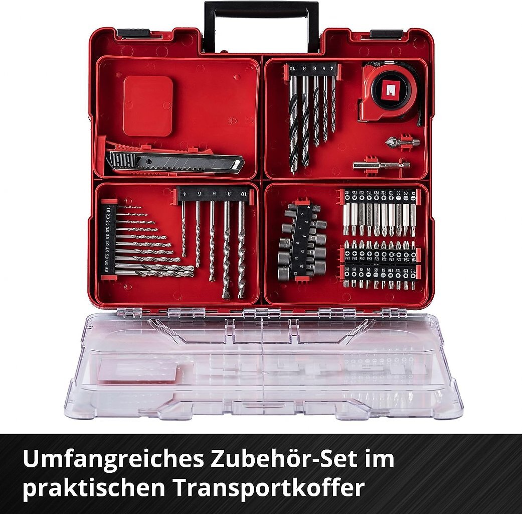 [17/12/2025] Viel Zubehör im praktischen Transportkoffer.
