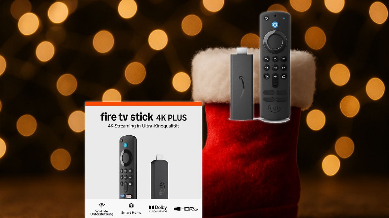 [09/12/2025] Zu Weihnachten günstig wie am Black Friday: Amazon Fire TV Stick 4K Plus und 4K Select