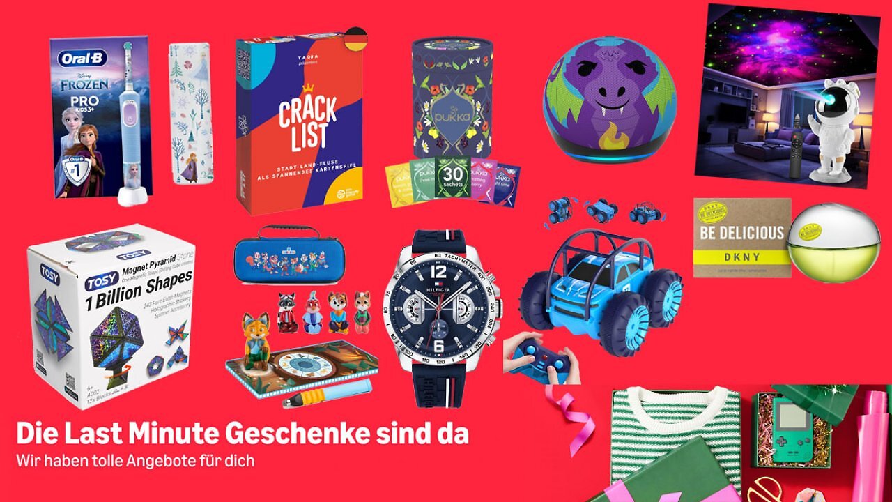 Rabatte bis 60% & Lieferung vor Weihnachten: Die 24 besten Last-Minute-Geschenke bei Amazon