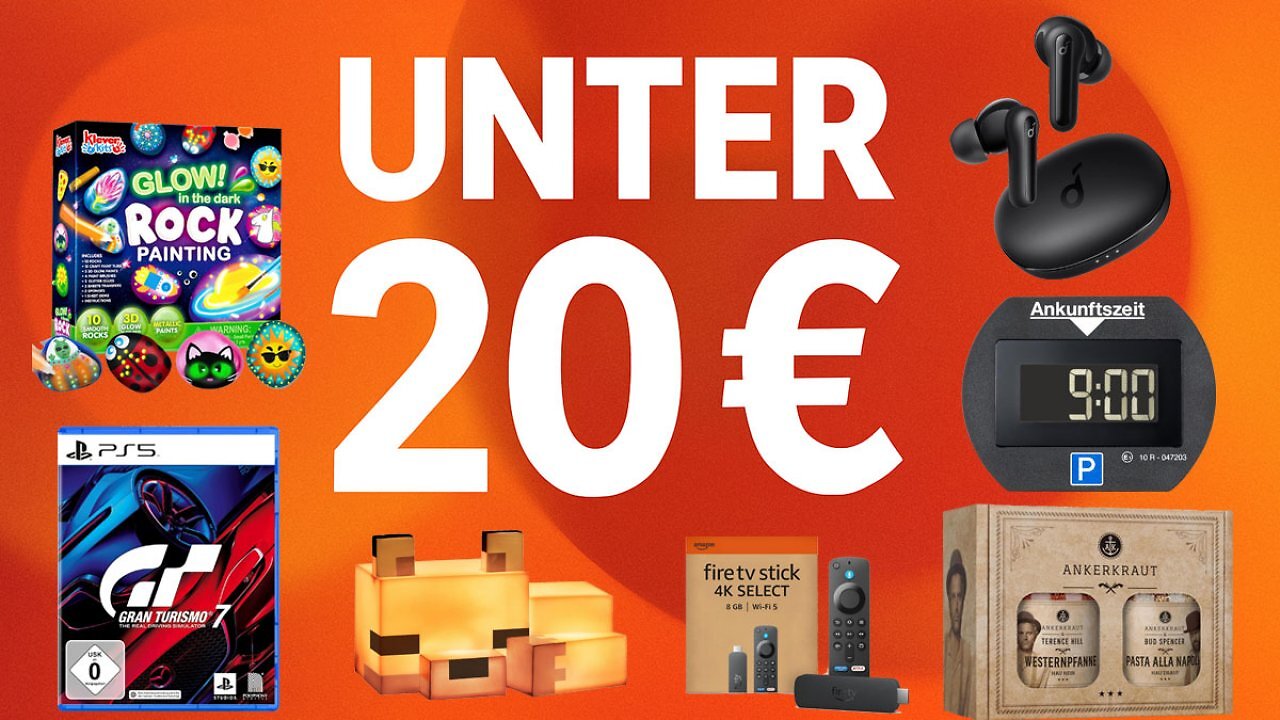 Diese 20 Amazon-Schnäppchen sind perfekte Last-Minute-Geschenke - alle unter 20 €