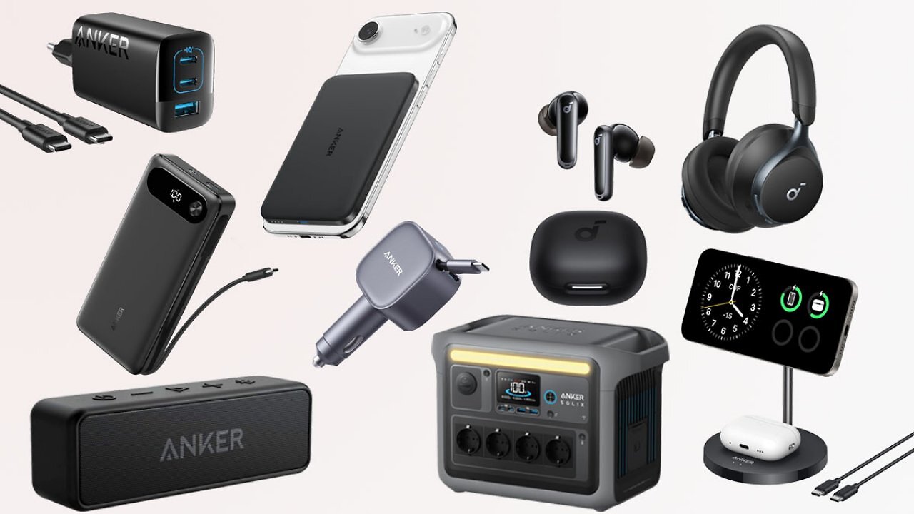 Bis zu 50% Rabatt auf Anker bei Amazon: Powerbanks, USB-Ladegeräte & Soundcore-Kopfhörer