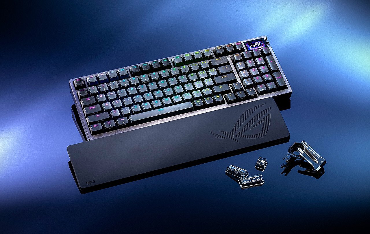 [02/12/2025] Asus ROG Azoth 96 HE: Neue Hall-Effekt-Tastatur für 399 Euro vorgestellt (1)