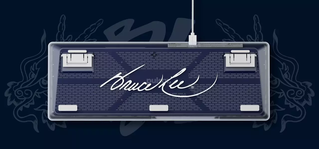 [02/12/2025] Pulsar Gaming Gears bringt anlässlich des 85. Geburtstags der Martial-Arts-Ikone Bruce Lee eine Jubiläums-Edition der PCMK-Tastatur auf den Markt.