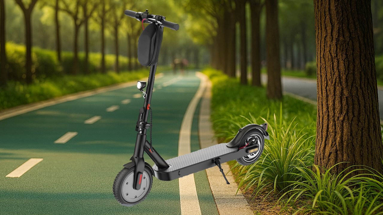 [02/12/2025] E Scooter mit Straßenzulassung Max 33 km Reichweite, ABE Elektroroller Belastung bis 120kg, LED, 20km/h, 350W Motor,Duales Bremssystem Doppelte Federung Leicht Kompakt & Stabil Eroller Für Pendler Amazon Angebot