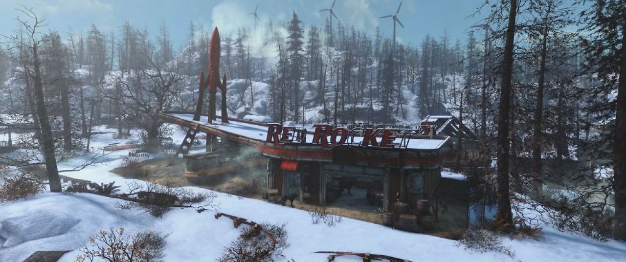 [19/12/2025] Fallout 4: Neue Mod verwandelt das Ödland in eine weihnachtliche Winterlandschaft (3)