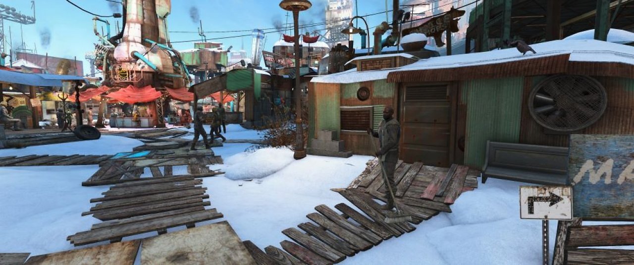 [19/12/2025] Fallout 4: Neue Mod verwandelt das Ödland in eine weihnachtliche Winterlandschaft (5)
