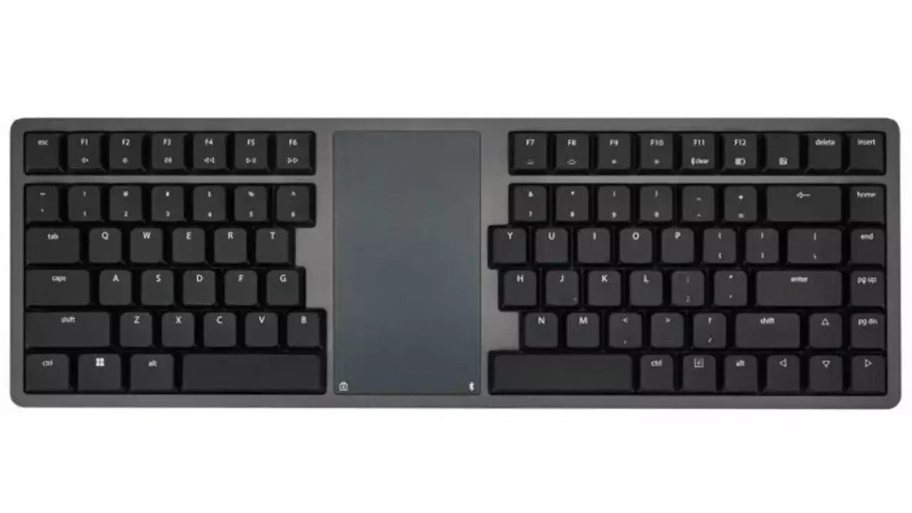 [17/12/2025] Das Kinesis Form Split Touchpad Keyboard kombiniert ein geteiltes, ergonomisches Tastenlayout mit integriertem Windows-Precision-Touchpad. So tippen Sie in natürlicher Handhaltung und steuern Cursor, Klicks und Scrollen direkt an der Tastatur - ohne zur Maus zu greifen.