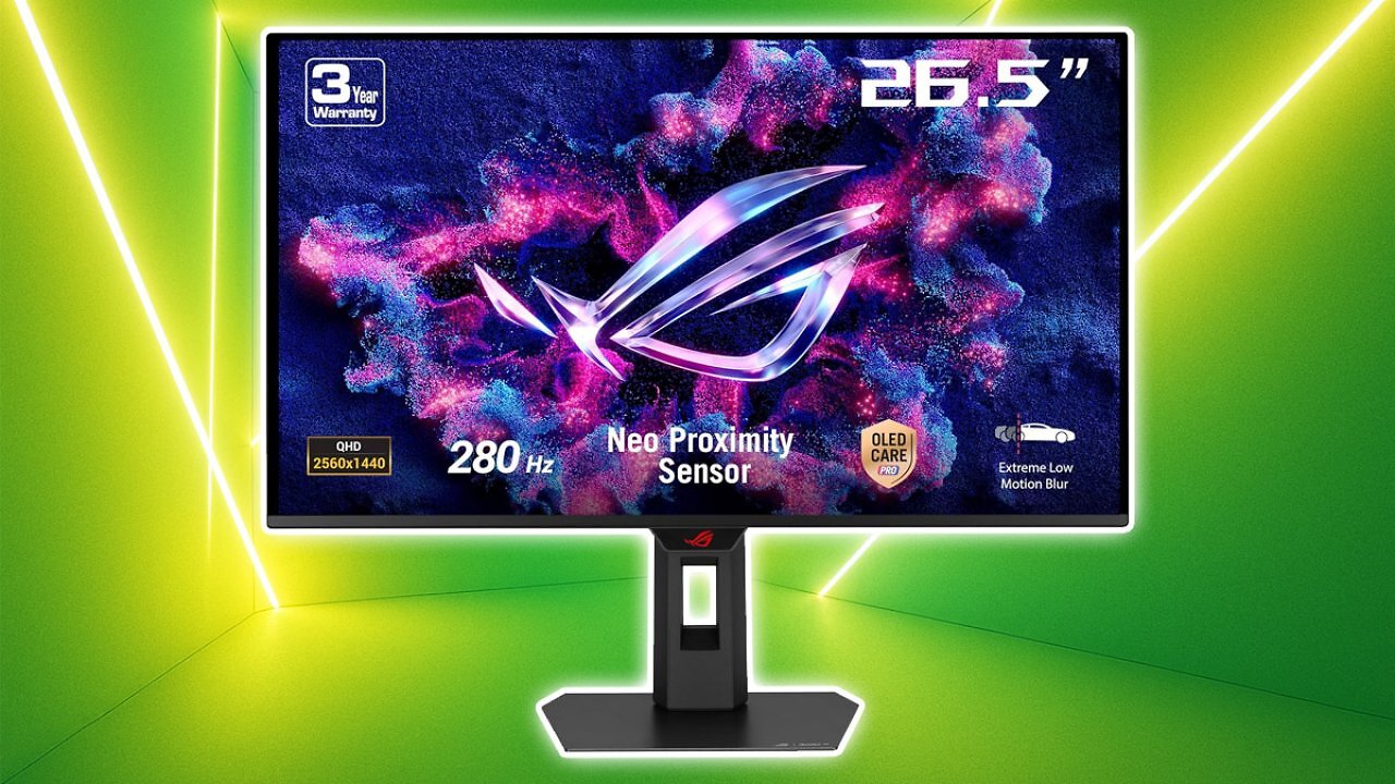 [06/12/2025] OLED-Preisverfall geht weiter: Asus mit WQHD, 280 Hz, Näherungssensor, ELMB & USB-C
