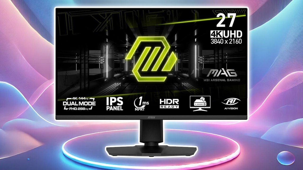 [21/12/2025] Preisbrecher mit 4K UHD und Dual Mode: Amazon haut MSI-Monitor für 233 Euro raus