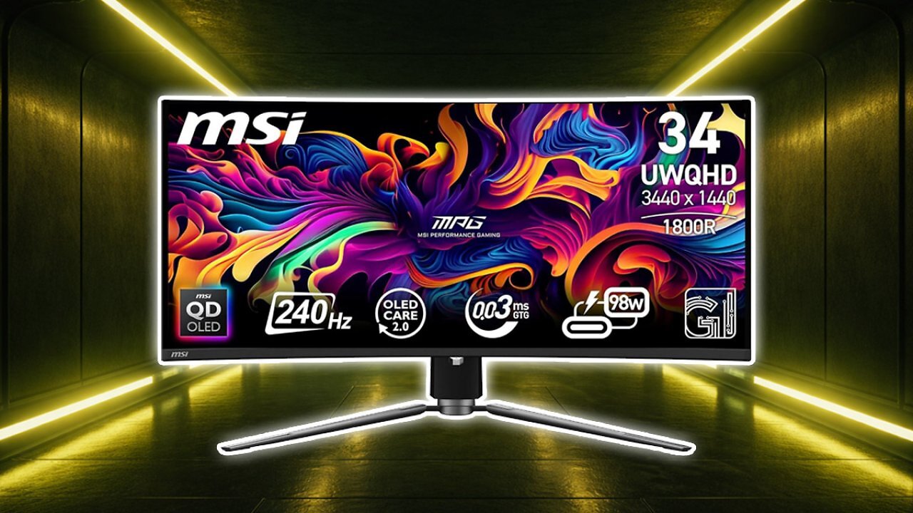 [17/12/2025] Neuer Tiefstpreis: MSI-Gaming-Monitor mit 21:9-OLED bei Amazon im Abverkauf
