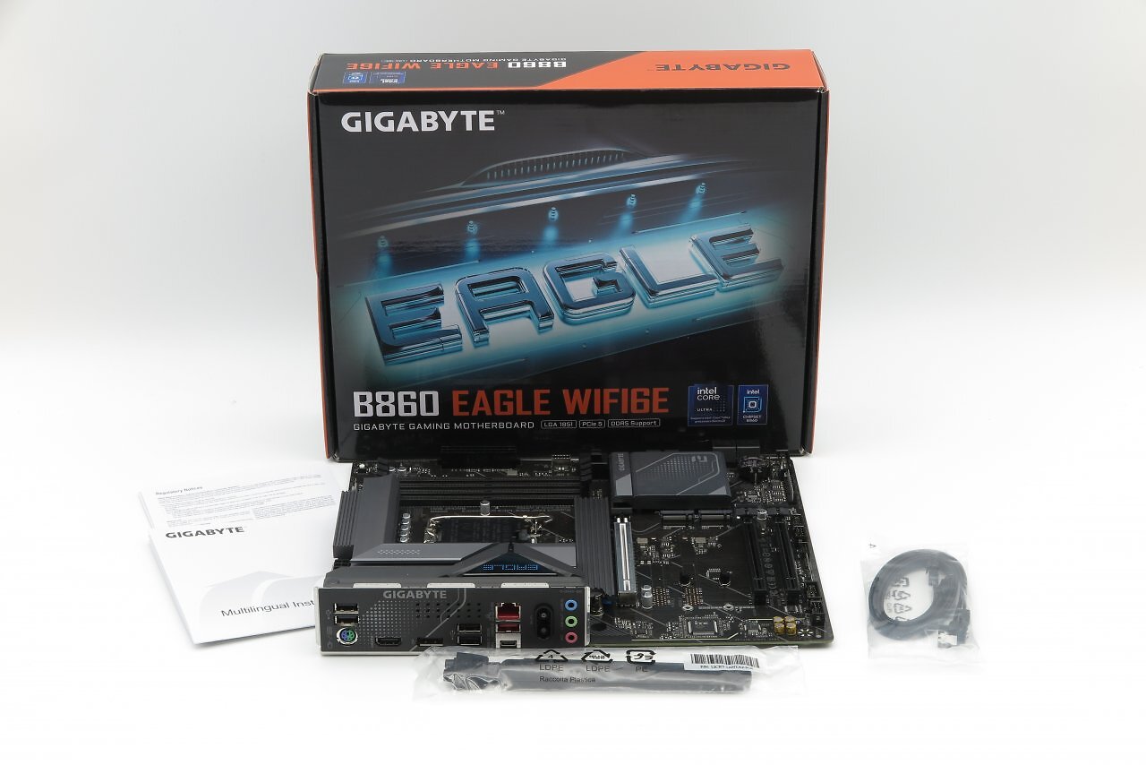 [16/12/2025] Gigabyte B860 Eagle: Packungsinhalt