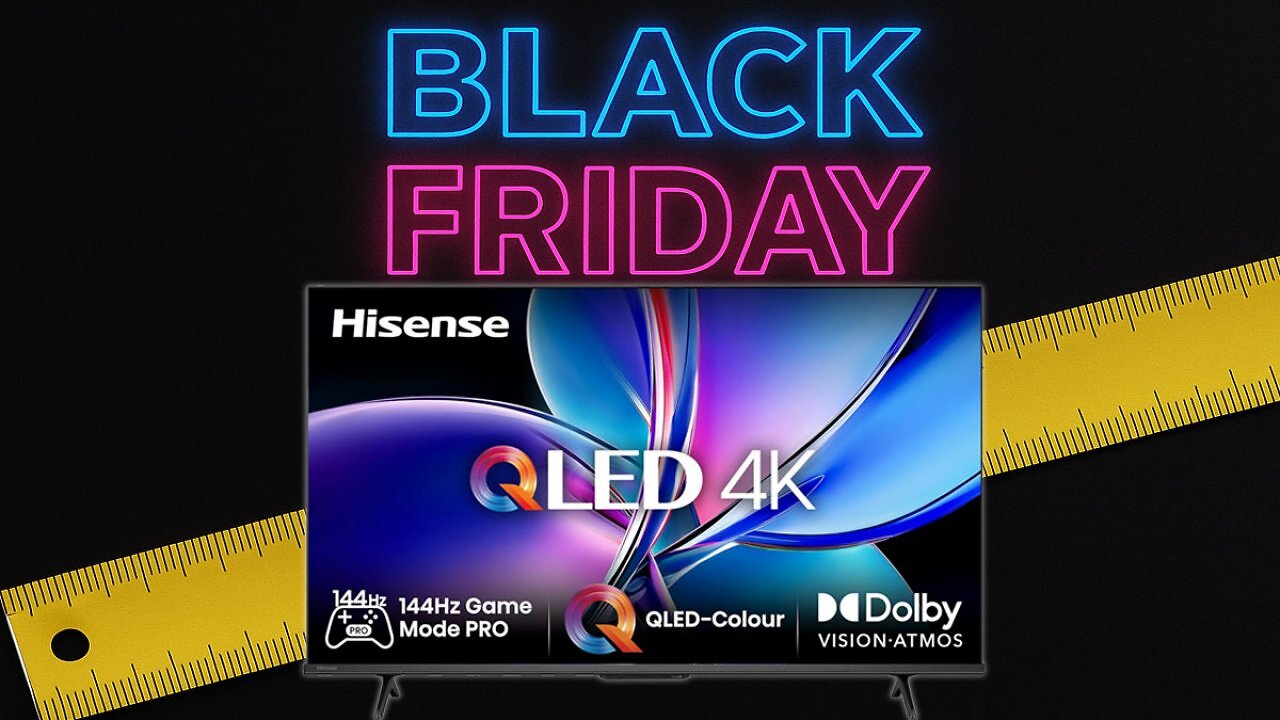 [01/12/2025] 55 Zoll zum Preis von 43 Zoll: Hisense E7Q Pro QLED-TV mit 144 Hz VRR im Black-Friday-Angebot