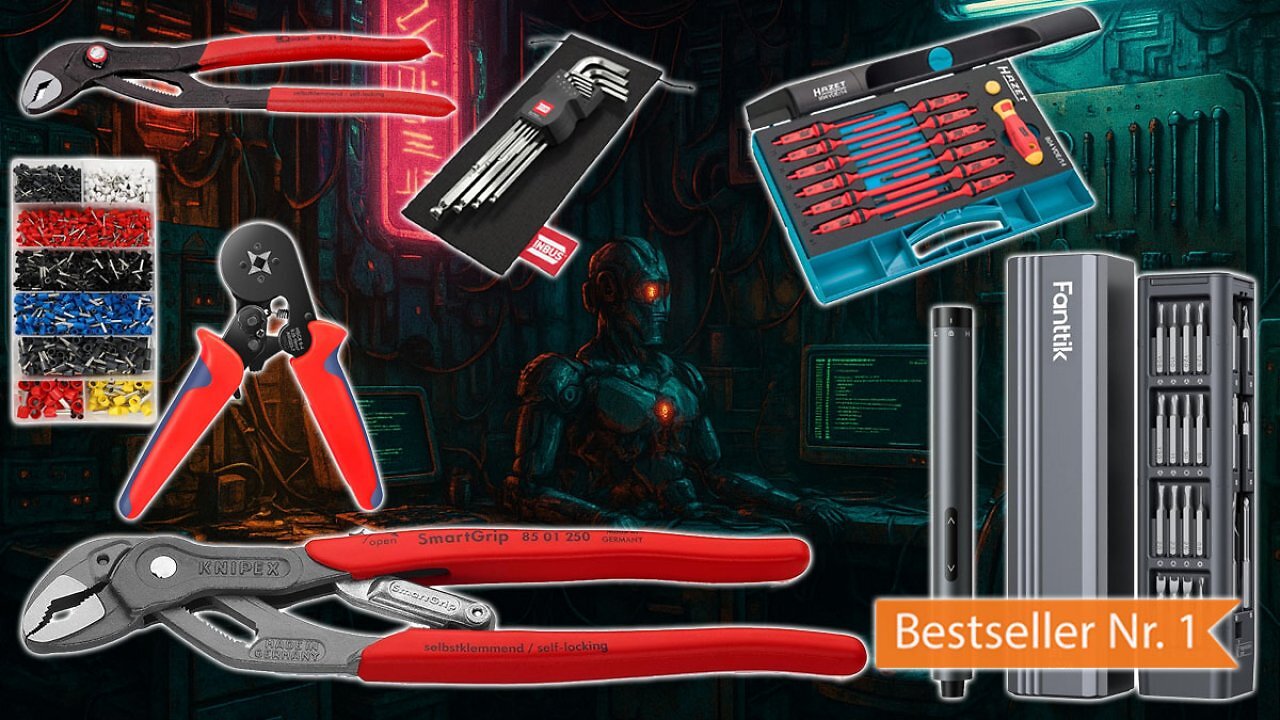 [05/12/2025] Amazon fegt raus: Knipex Smart Grip im 1-Tag-Sale, Platz 1 Schraubendreher, Hazet VDE-Set, Crimpzange, Inbus (1)