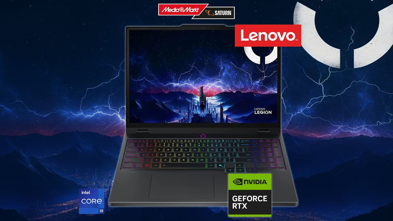 [11/12/2025] Bei MediaMarkt: Lenovo Legion 5 15 Gen 10 Laptop mit Nvidia Blackwell