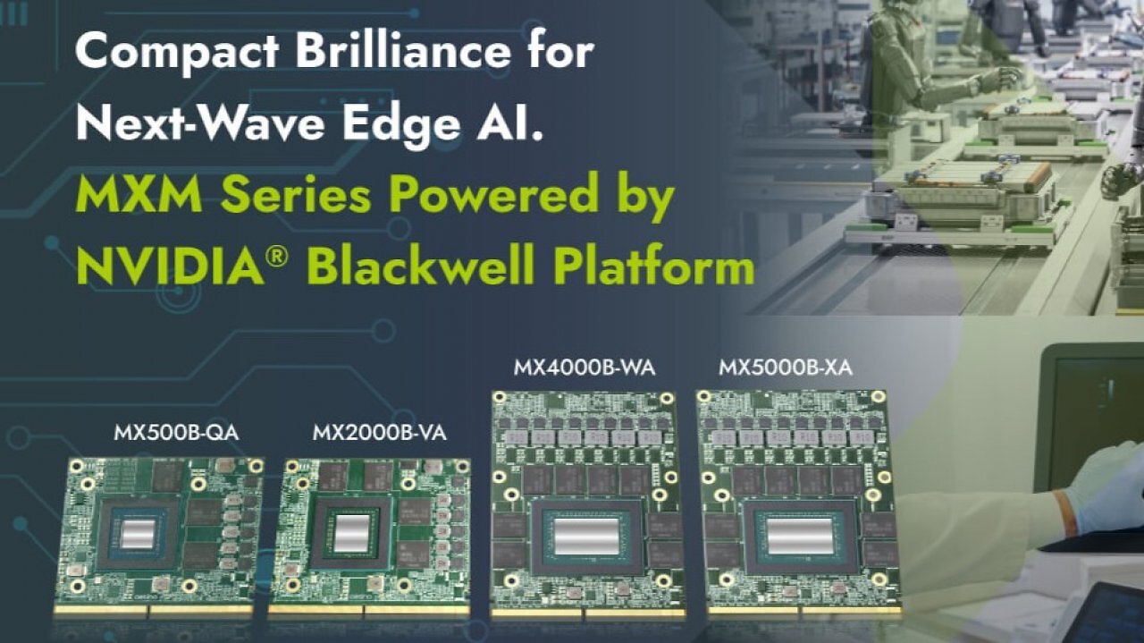 [07/12/2025] Blackwell-GPUs als MXM-Module