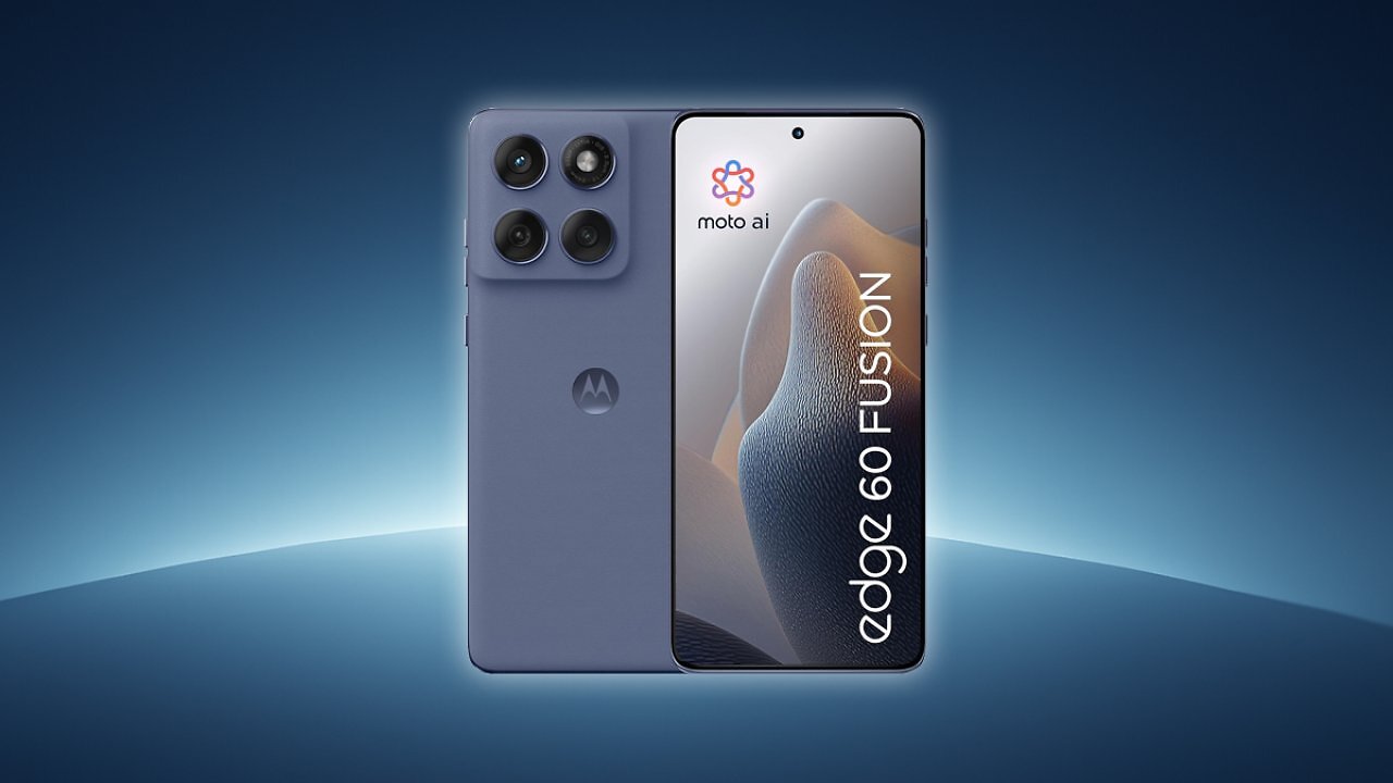 [03/12/2025] Motorola Edge 60 Fusion Smartphone (Robustes 6,67“-pOLED-Display Dank Corning Gorilla Glass 7i, widerstandsfähig, 50-MP-Kamera + Moto-AI, 8/256 GB, 5100 mAh) Pantone Slipstream + Handyhalterung Amazon Angebot